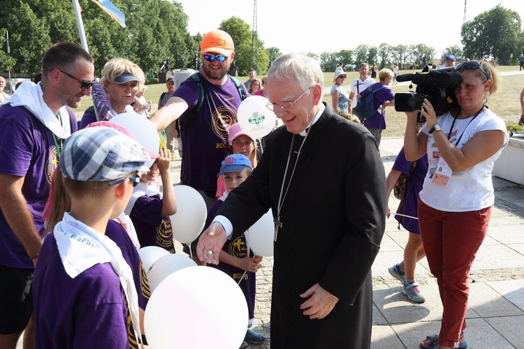 Piesza Pielgrzymka Krakowska wchodzi na Jasną Górę