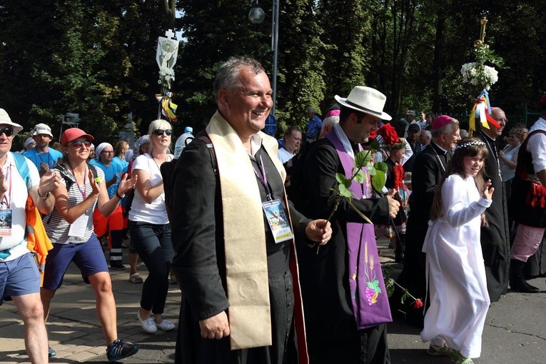 Piesza Pielgrzymka Krakowska wchodzi na Jasną Górę