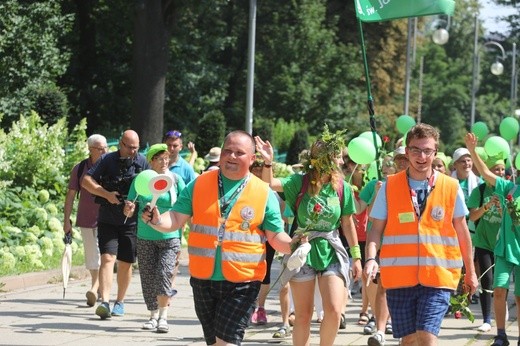 Powitanie 34. Pielgrzymki Oświęcimskiej na Jasnej Górze - 2017