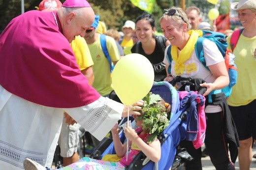 Powitanie 34. Pielgrzymki Oświęcimskiej na Jasnej Górze - 2017