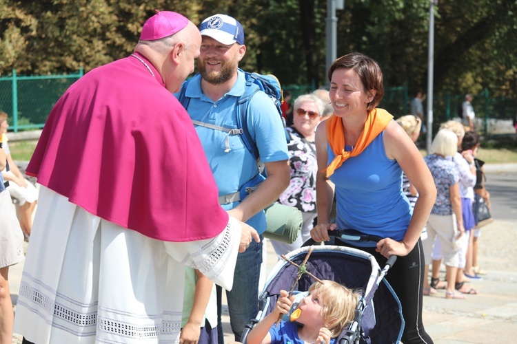 Powitanie 34. Pielgrzymki Oświęcimskiej na Jasnej Górze - 2017