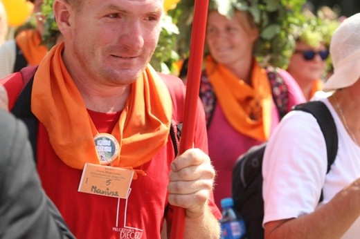 Powitanie 34. Pielgrzymki Oświęcimskiej na Jasnej Górze - 2017