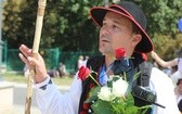 Powitanie 26. Pielgrzymki Diecezji Bielsko-Żywieckiej - grupy hałcnowskie - na Jasnej Górze - 2017