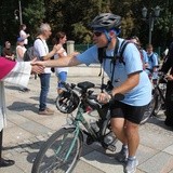 U celu - 15. Andrychowska Pielgrzymka Rowerowa 2017