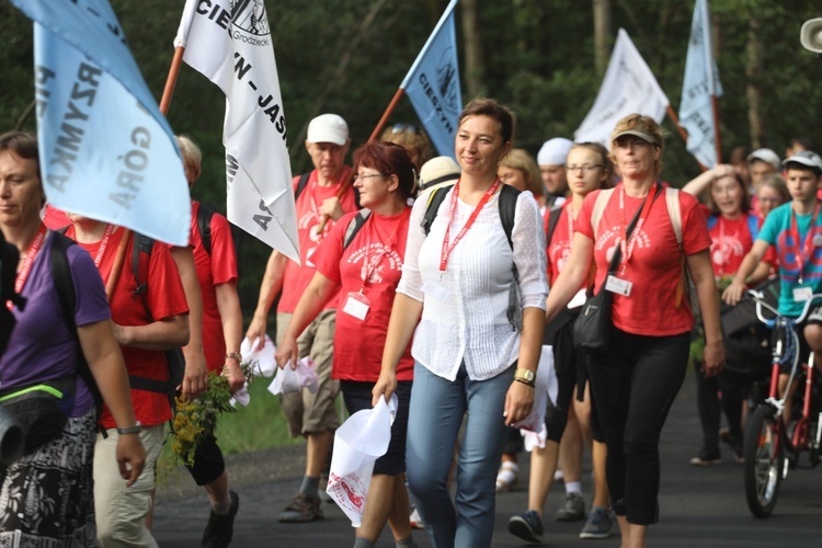 26. Cieszyńska Pielgrzymka na Jasną Górę - na trasie