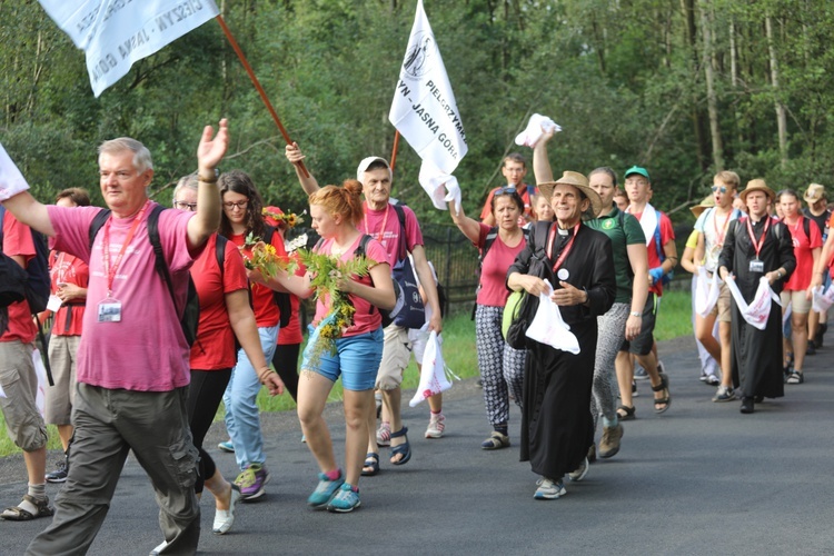 26. Cieszyńska Pielgrzymka na Jasną Górę - na trasie