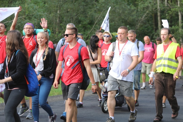 26. Cieszyńska Pielgrzymka na Jasną Górę - na trasie