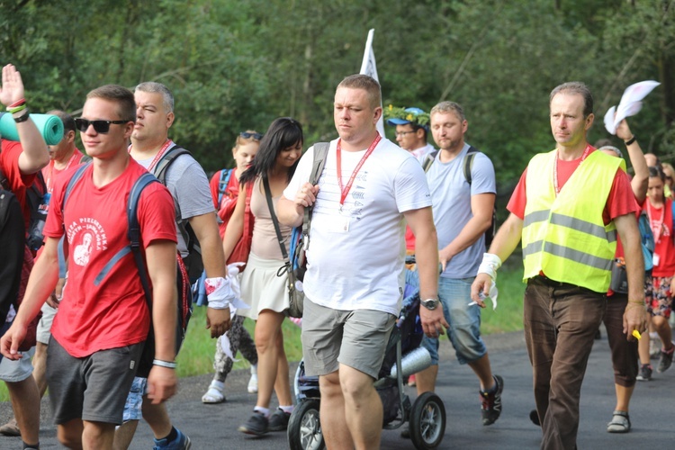 26. Cieszyńska Pielgrzymka na Jasną Górę - na trasie