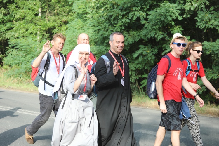 26. Cieszyńska Pielgrzymka na Jasną Górę - na trasie