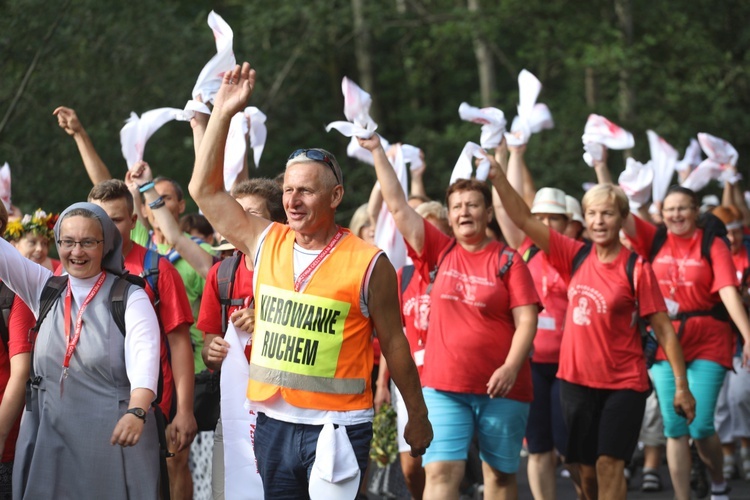 26. Cieszyńska Pielgrzymka na Jasną Górę - na trasie