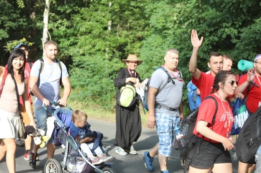 26. Cieszyńska Pielgrzymka na Jasną Górę - na trasie