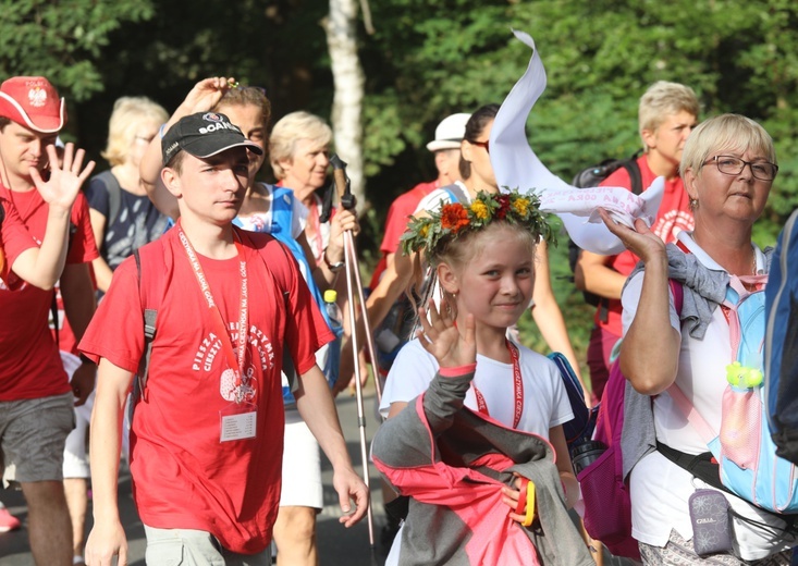 26. Cieszyńska Pielgrzymka na Jasną Górę - na trasie