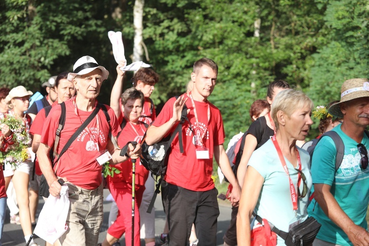 26. Cieszyńska Pielgrzymka na Jasną Górę - na trasie