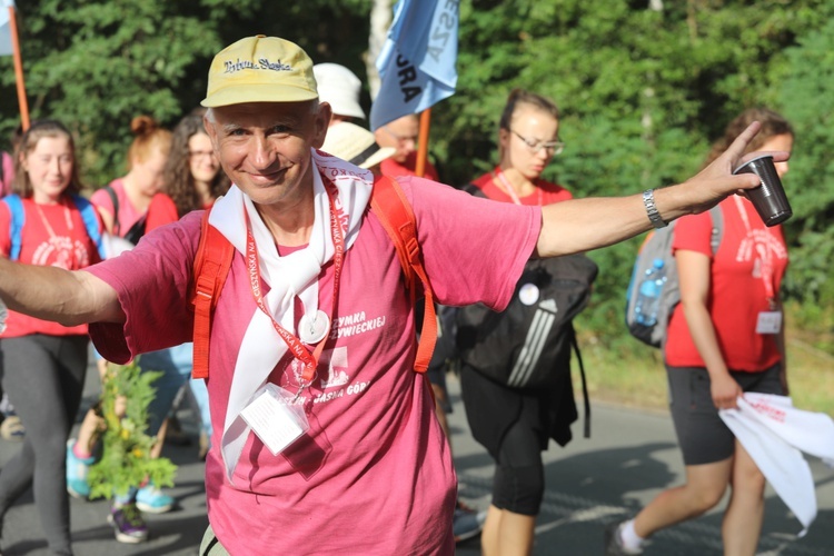 26. Cieszyńska Pielgrzymka na Jasną Górę - na trasie