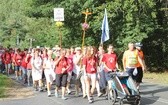 26. Cieszyńska Pielgrzymka na Jasną Górę - na trasie