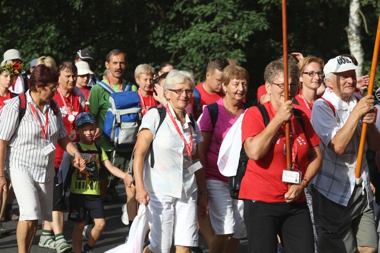 26. Cieszyńska Pielgrzymka na Jasną Górę - na trasie