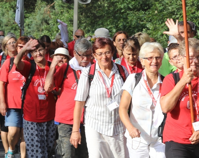 26. Cieszyńska Pielgrzymka na Jasną Górę - na trasie