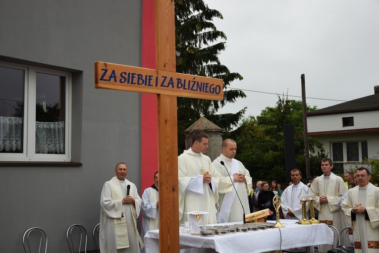 VII dzień ŁPPM - Msza św. w Gosławicach