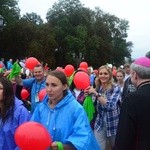 Wejście pielgrzymów na Jasną Górę