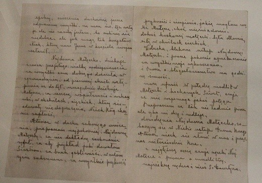 10. Noc Cracovia Sacra - wystawa listów św. s. Faustyny
