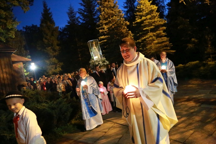 Nabożeństwo fatimskie w Pisarzowej