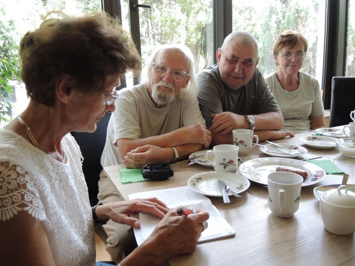 Seniorzy "Pod Magnolią" w Bielsku-Białej