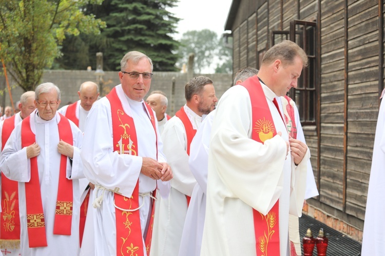 Obchody 76. rocznicy śmierci św. Maksymiliana w Oświęcimiu