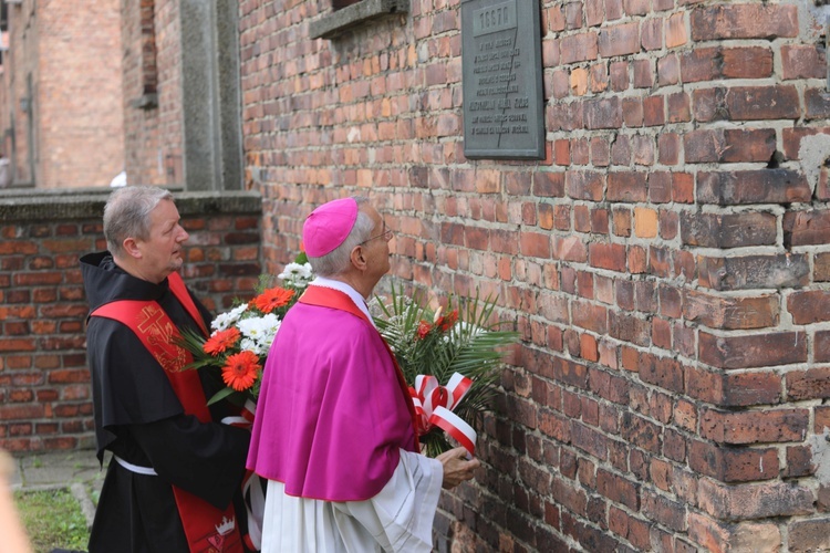 Obchody 76. rocznicy śmierci św. Maksymiliana w Oświęcimiu