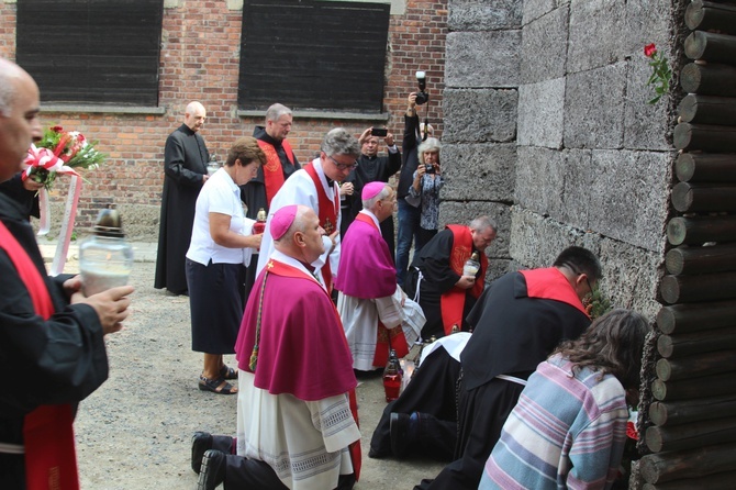 Obchody 76. rocznicy śmierci św. Maksymiliana w Oświęcimiu