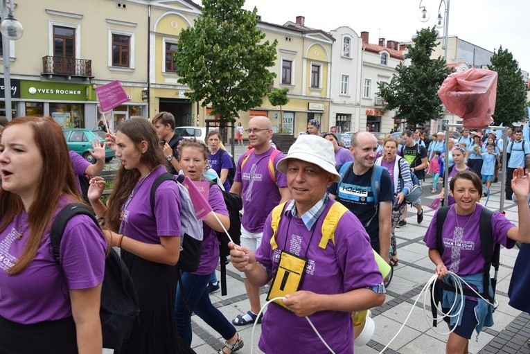 XXII ŁPPM - wejście na Jasną Górę