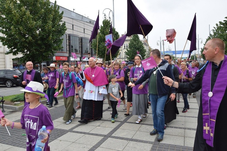 XXII ŁPPM - wejście na Jasną Górę