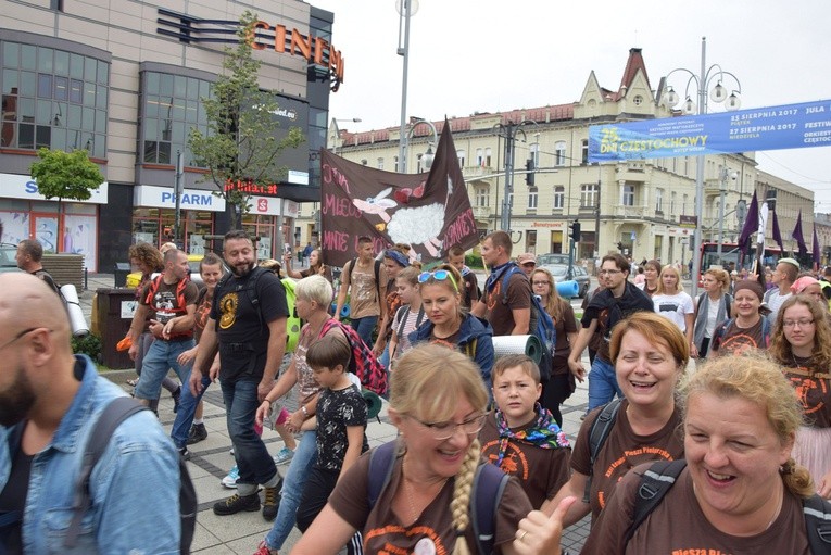 XXII ŁPPM - wejście na Jasną Górę