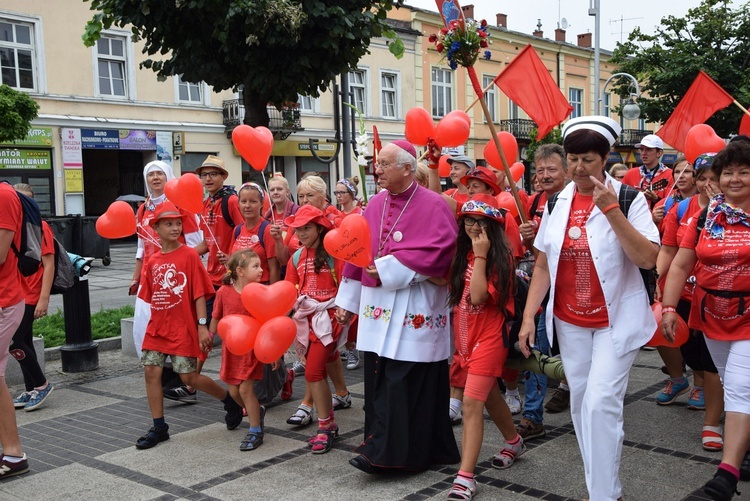 XXII ŁPPM - wejście na Jasną Górę