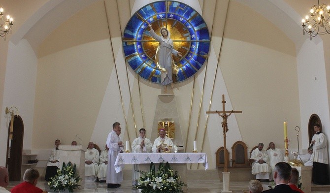 Kościół poświęcony na Wniebowzięcie