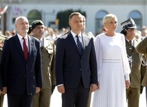 Prezydent Andrzej Duda złożył wieniec przed Grobem Nieznanego Żołnierza