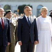 Prezydent Andrzej Duda złożył wieniec przed Grobem Nieznanego Żołnierza