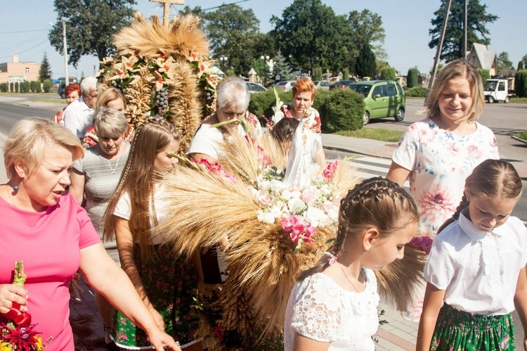 Dożynki parafialne w par. Wadowice Górne