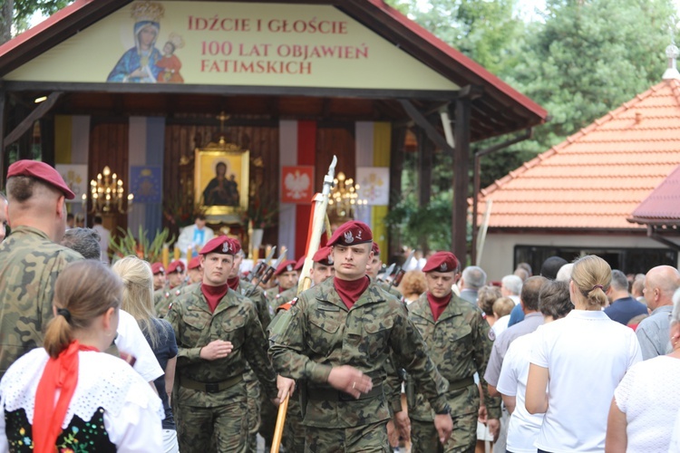 Święto Wojska Polskiego w bazylice w Rychwałdzie - 2017