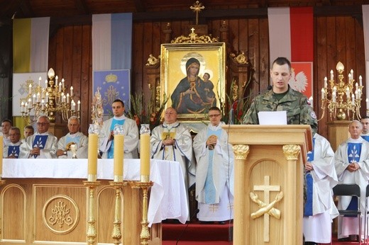 Święto Wojska Polskiego w bazylice w Rychwałdzie - 2017