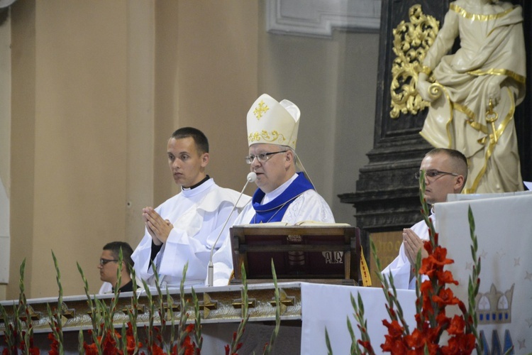 Pielgrzymkowa Eucharystia u św. Wawrzyńca