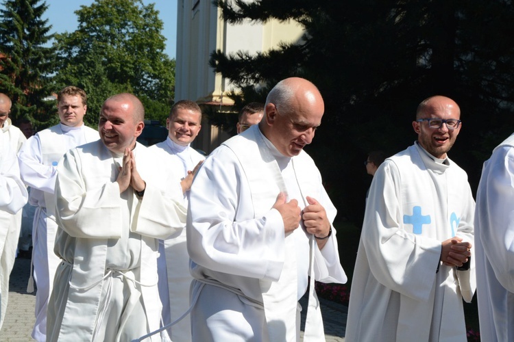 Pielgrzymkowa Eucharystia u św. Wawrzyńca