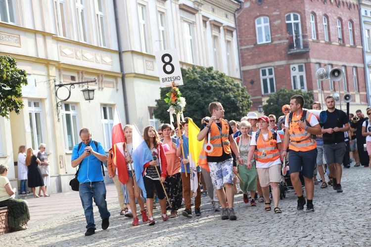 Wyjście Pieszej Pielgrzymki Tarnowskiej