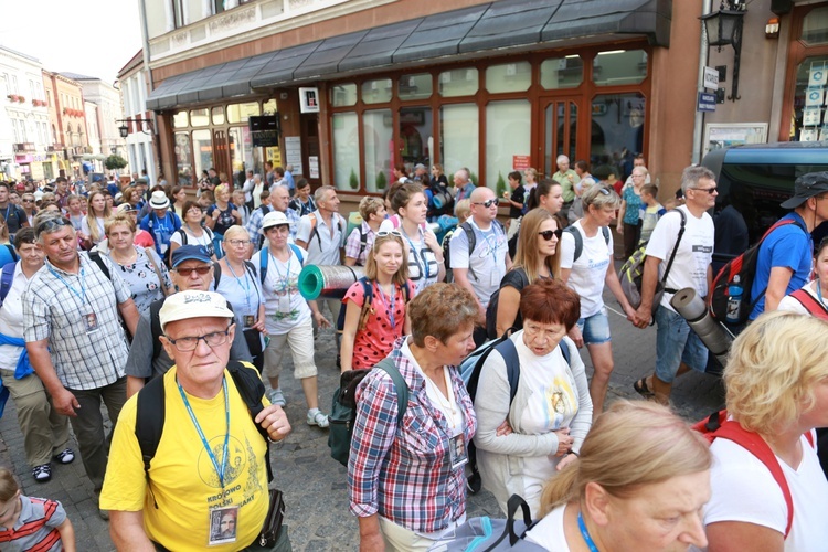 Wyjście Pieszej Pielgrzymki Tarnowskiej