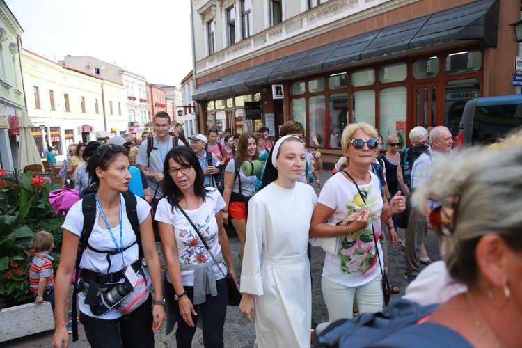 Wyjście Pieszej Pielgrzymki Tarnowskiej