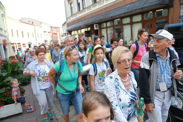 Wyjście Pieszej Pielgrzymki Tarnowskiej