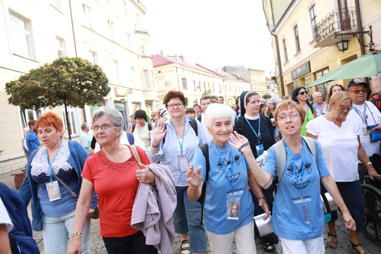 Wyjście Pieszej Pielgrzymki Tarnowskiej