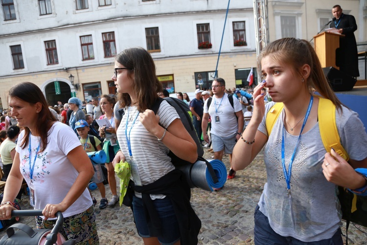 Wyjście Pieszej Pielgrzymki Tarnowskiej