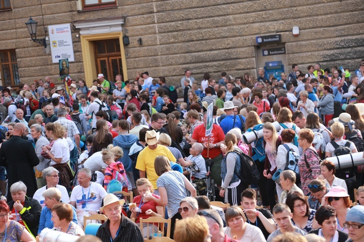 Wyjście Pieszej Pielgrzymki Tarnowskiej