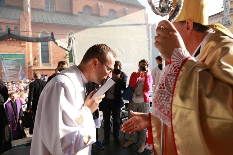 Wyjście Pieszej Pielgrzymki Tarnowskiej