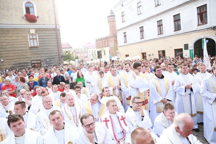 Wyjście Pieszej Pielgrzymki Tarnowskiej